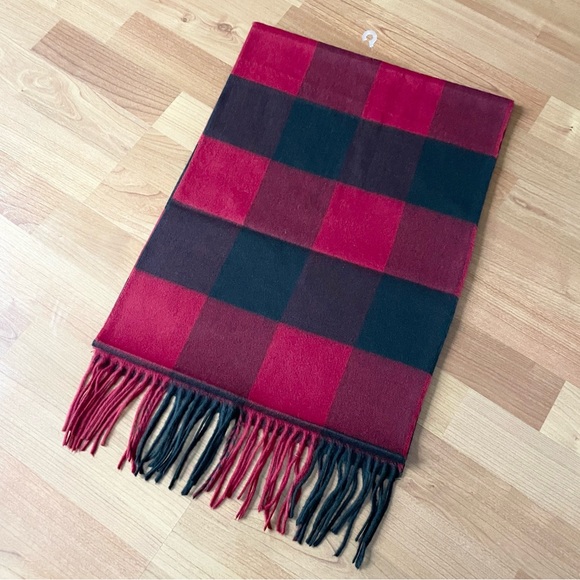 NWOT Orvis Buffalo Check Tartan Scarf - Picture 2 of 3
